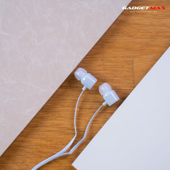 GADGET MAX - GIGII-232 3.5mm Judy & Bear Series Wired Earphone - White