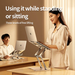 RTAKO RS-CP75D 3-level Carbon Steel Laptop Stand