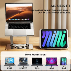 RTAKO - RS-CP84 Rotating Laptop Stand