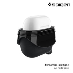 Spigen - Slim Armor AirPods Case (3rd Gen) - Black