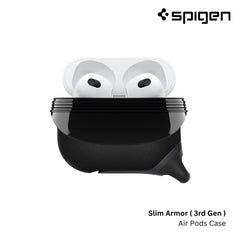 Spigen - Slim Armor AirPods Case (3rd Gen) - Black