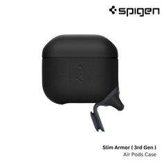 Spigen - Slim Armor AirPods Case (3rd Gen) - Black