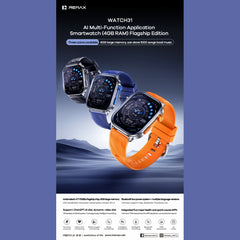 REMAX - Watch 31 AI Multi-App Smartwatch Flagship Edition (4GB RAM)