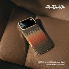 PITAKA - Aramid UltraGuard Case For iPhone 17 Pro - Sunset