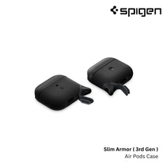 Spigen - Slim Armor AirPods Case (3rd Gen) - Black