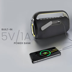 HiFuture - Music Box 100 Bluetooth Wireless Speaker ( 70W ) - Black