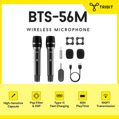 TRIBIT - BTS-56M Wireless Microphone