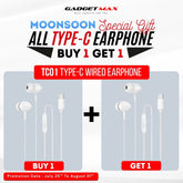 GADGET MAX - TC01 Type-C Wired Earphone - White