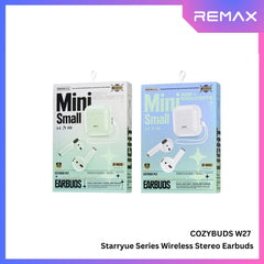 REMAX - Cozybuds W27 Starryue Series Bluetooth Wireless Earbuds - Green