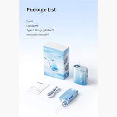 JisuLife - Neck Fan Life5 (4500mAh) - Blue