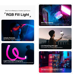 RTAKO - RDJ-03 Pocket RGB Photography Fill Light