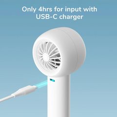 JisuLife - Handheld Fan Life 5 ( 4500mAh ) - White