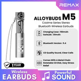 REMAX - Alloybuds M5 Coolme Series True Wireless Earbuds - Tarnish