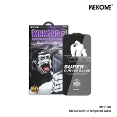 WEKOME - WTP-107 6D Curved HD Tempered Glass - iPhone 16 Pro Max