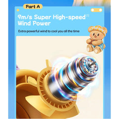 JisuLife - Handheld Fan Pro 1 ( 5000mAh ) - Butterbear Edititon