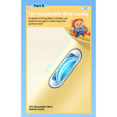 JisuLife - Handheld Fan Pro 1 ( 5000mAh ) - Butterbear Edititon