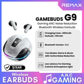 REMAX - Gamebuds G9 Gaming ANC True Wireless Earbuds - Silver