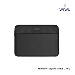 WIWU - Minimalist Laptop Sleeve (15.6") - Black