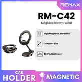 REMAX - RM-C42 Magnetic Rotary Holder - Tarnish
