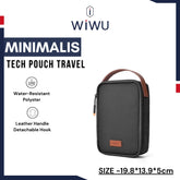 WIWU - Minimal Tech Pouch - Grey