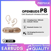 REMAX - OPENBUDS P8 OWS Bluetooth Wireless Earbuds - Beige