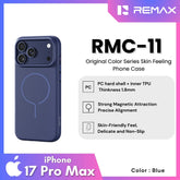 REMAX - RMC-11 iPhone 17 Pro Max Case ( Original Color Series ) - Blue