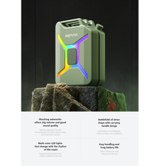 REMAX - RB-X6 Outdoor Party Portable Speaker ( 120W ) - Green