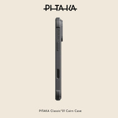 PITAKA - Classic 01 Cairn Case For iPhone 18 Pro - Black/Grey