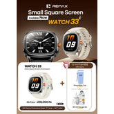 REMAX - Watch 33 Small Square Screen Smart Watch - White