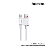 REMAX - RC-C025 A-C Icy Series 66W USB to Type-C Fast Charging Data Cable - White