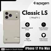 Spigen - Classic LS Magsafe Case For iPhone 17 Pro Max - Stone