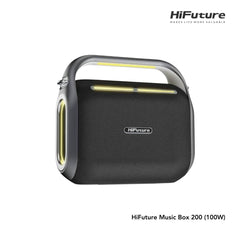 HiFuture - Music Box 200 Bluetooth Wireless Speaker ( 100W ) - Black