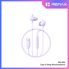 REMAX - RM-08A Type-C Sleep Wired Earphone - Purple