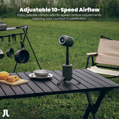 JisuLife - Outdoor Fan Ultra 1 ( 13,500mAh ) - Light Grey