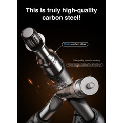 RTAKO - RLD-001 1.7M Matte Carbon Steel Tripod