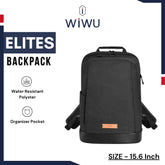 WIWU - Elite Backpack (15.6") - Black