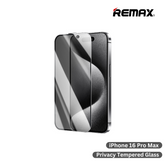 REMAX - WL-03 iPhone 16 Pro Max Future Ultra-Soft Series Tempered Glass (Privacy) - Light Grey