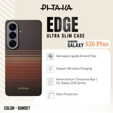 PITAKA - Ultra-Slim (Edge) Case For Samsung S26 Plus - Sunset