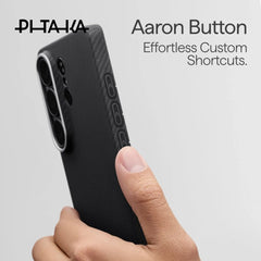 PITAKA - Ultra-Slim (Edge) Case For Samsung S26 Plus - Black / Grey