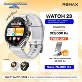 REMAX - WATCH 23 Smart Watch - Silver