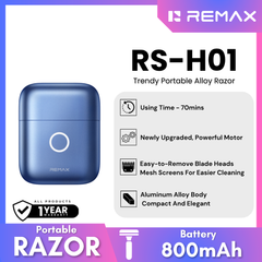 REMAX - RS-H01 Trendy Portable Alloy Razor - Ultramarin