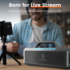 SOUNARC K1 150W Karaoke Party Speaker