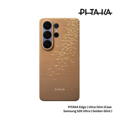 PITAKA - Ultra-Slim (Cairn) Case For Samsung S26 Ultra - Golden Glint