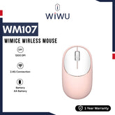 WIWU - WM107 Wimice Wireless Mouse (2.4G) - Pink