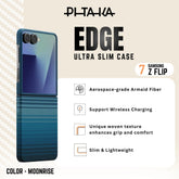 PITAKA - Ultra Slim ( Edge ) Case For Samsung Z Flip 7 - Moonrise