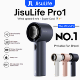 JisuLife - Handheld Fan Pro 1 ( 3600mAh ) - Grey Blue