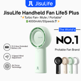 JisuLife - Handheld Fan Life 5 Plus ( 4000mAh ) - Mint Green