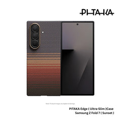 PITAKA - Ultra Slim ( Edge ) Case For Samsung Z Fold 7 - Sunset
