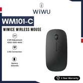 WIWU - WM101-C Wimice Lite Wireless Mouse ( 2.4G ) - Black