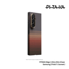 PITAKA - Ultra Slim ( Edge ) Case For Samsung Z Fold 7 - Sunset